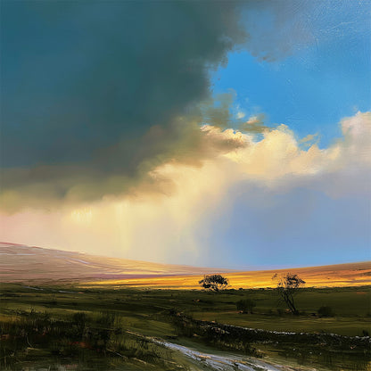 Sunlit Moors, Peak District