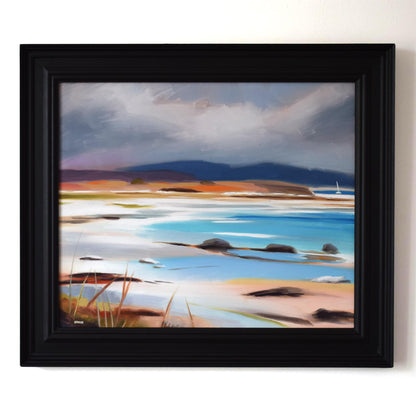 Distant Rain, Ardgour (Original Painting) (Copy)