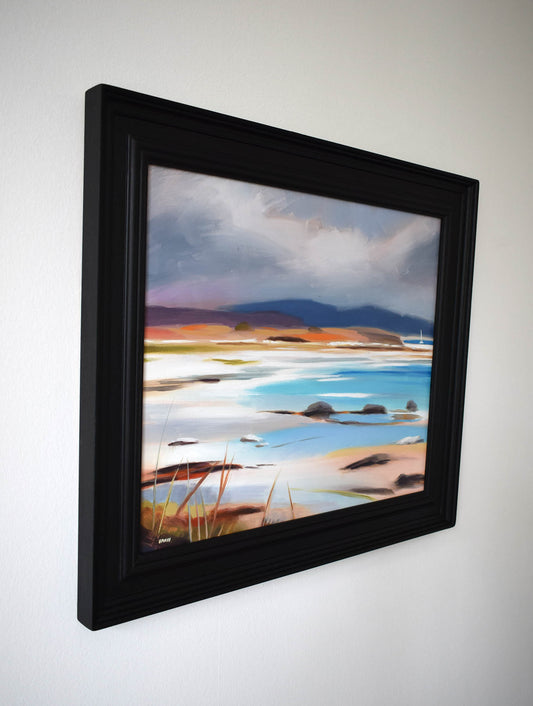 Distant Rain, Ardgour (Original Painting) (Copy)