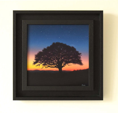 Oak Nightfall (Original Painting)