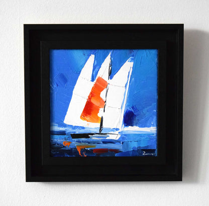 Blue Day Sail (Original Painting)