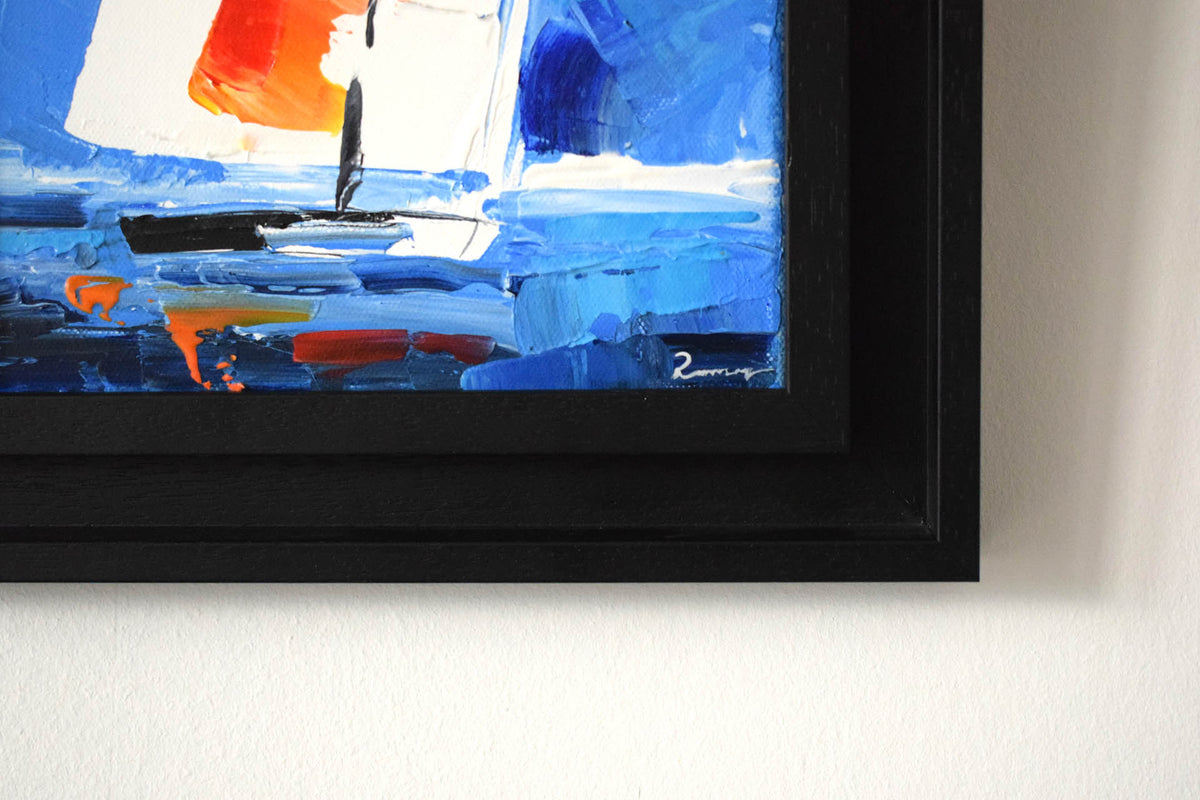 Blue Day Sail (Original Painting)