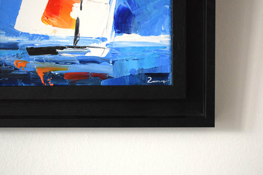 Blue Day Sail (Original Painting)