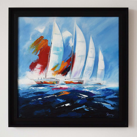Sails Away (Original Painting)