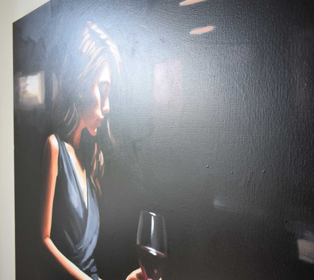 A Glass of Red (Original Painting)