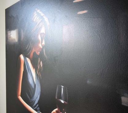 A Glass of Red (Original Painting)
